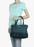 Lisa Blue Medium Satchel Bag