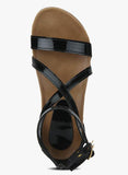 Black Buckled Sandals